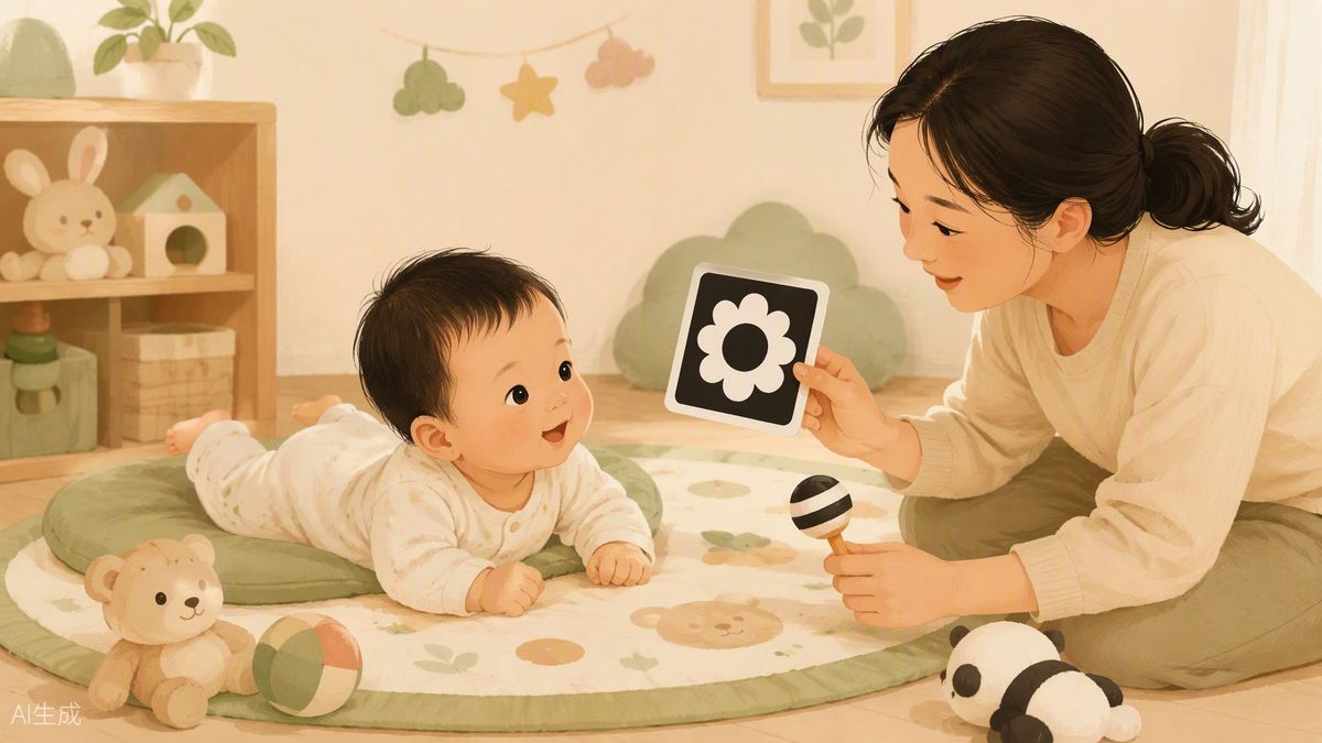0-1岁宝宝早教方法大全：按月龄发育重点这样教，在家就能做