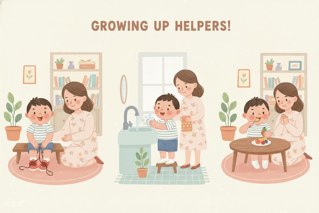 入园前必看！幼儿生活自理能力培养全攻略，让孩子轻松适应幼儿园